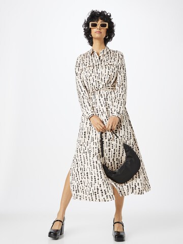 LA STRADA UNICA Shirt Dress in White