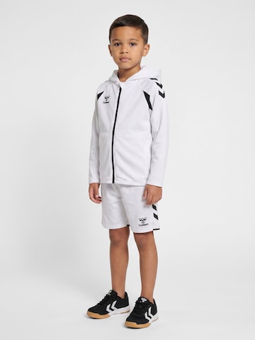 Hummel Sports sweat jacket 'Core 2.0' in White