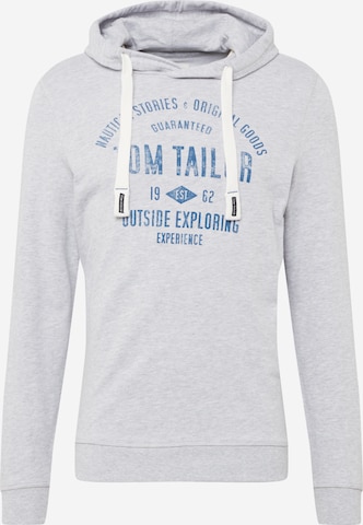 TOM TAILOR Sweatshirt in Grau: predná strana