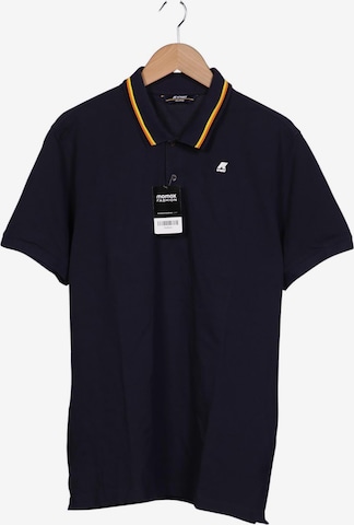 K-Way Poloshirt XXL in Blau: Vorderseite