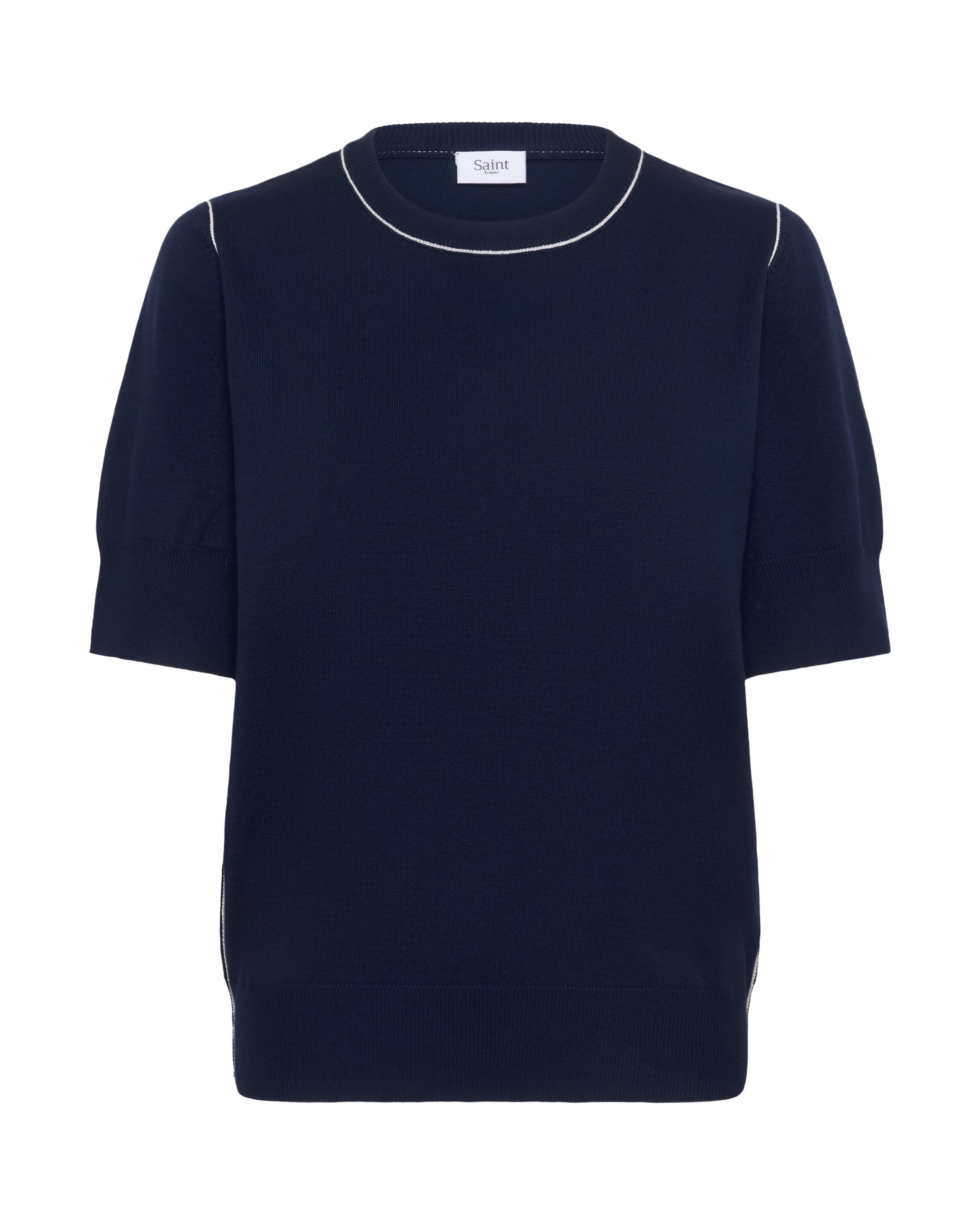 SAINT TROPEZ Sweater 'Milane' in Blue: front