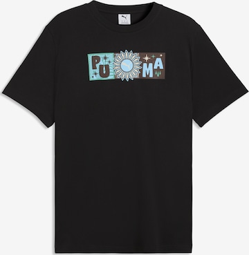 PUMA Shirt 'Sunset Drive' in Black: front