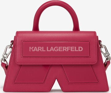 Borsa a mano di Karl Lagerfeld in rosso: frontale