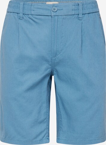 Pantaloni con pieghe di BLEND in blu: frontale