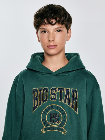 BIG STAR Sweatshirt ' LIRON ' in Green