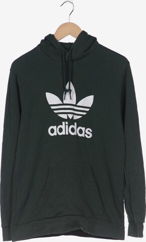 ADIDAS ORIGINALS Kapuzenpullover M in Grün: predná strana