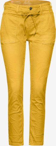 STREET ONE Slim fit Jeans in Yellow: front