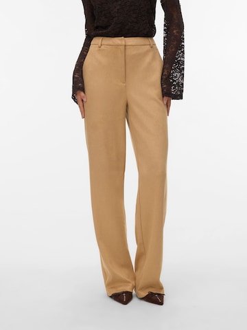 VERO MODA Regular Broek 'TIKKI' in Bruin: voorkant