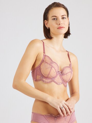 Hunkemöller BH 'Ruby' in Pink: Vorderseite