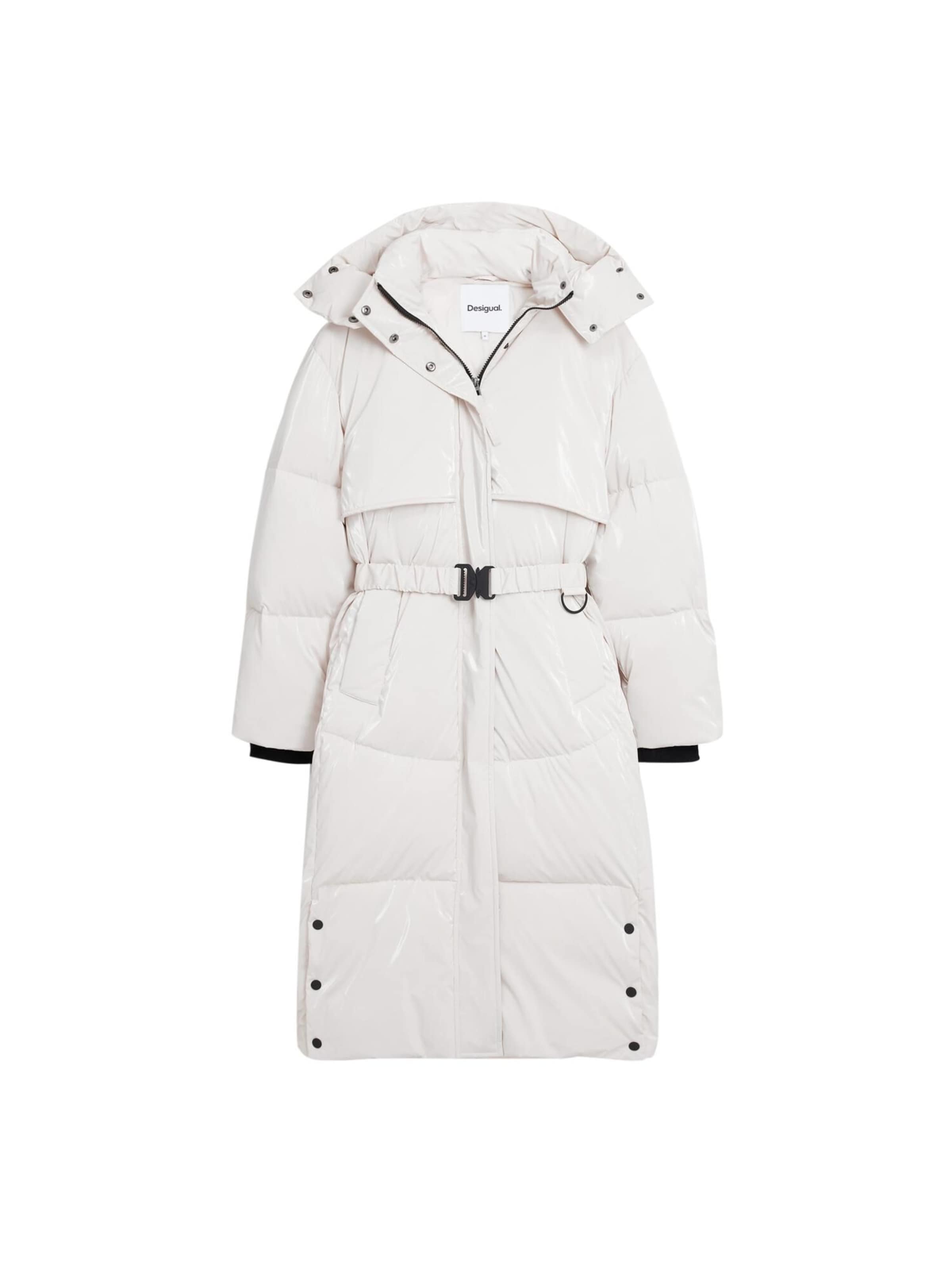 Desigual Vinterjakke i hvid: forside