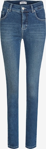 Angels Slimfit Jeans in Blauw: voorkant