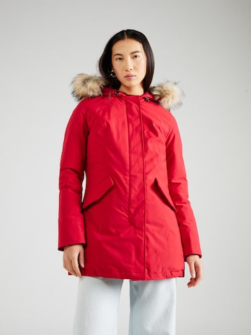Canadian Classics Between-Season Jacket 'Fundy Bay' in Red: front