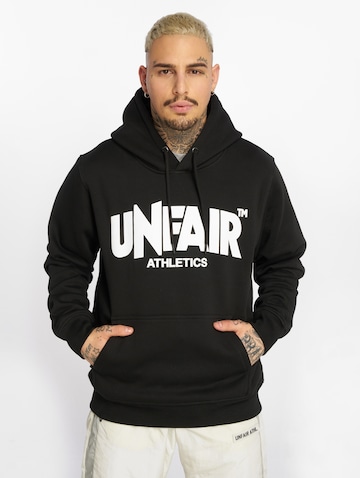 Unfair Athletics Sweatshirt in Zwart: voorkant