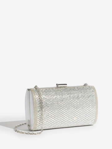 Lipsy Clutch in Silber