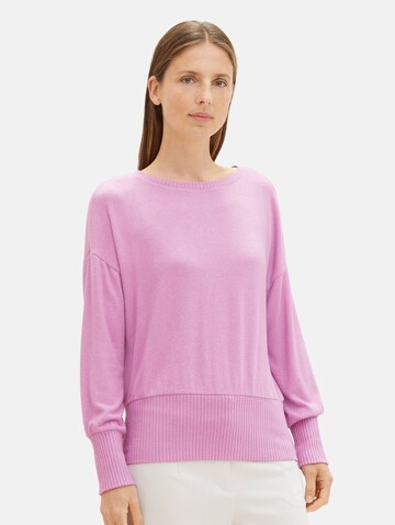 TOM TAILOR Shirt in Pink: front