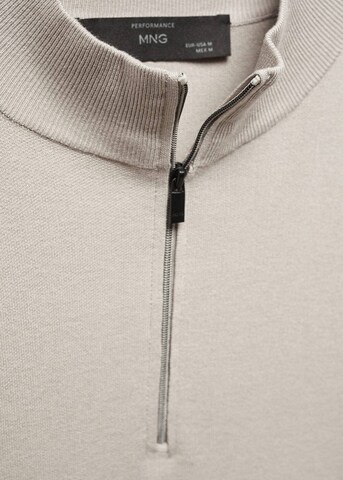MANGO MAN Sweatshirt 'luxusp' in Grau