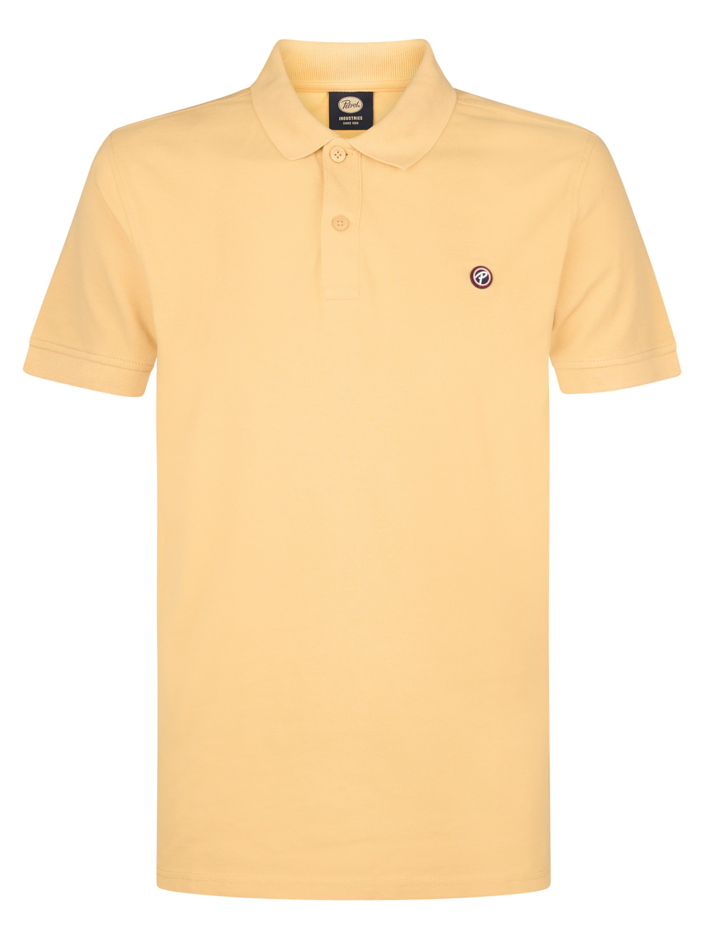 Petrol Industries Μπλουζάκι 'Dolphin' σε κίτρινο: μπροστά