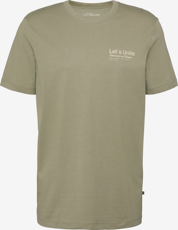 s.Oliver Shirt in Green: front