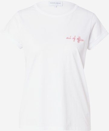Maison Labiche T-Shirt 'POITOU' in Weiß: predná strana