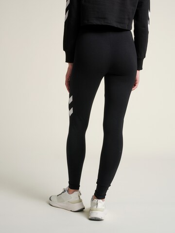 Hummel Skinny Sportbroek in Zwart