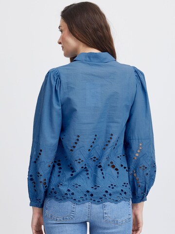 PULZ Jeans - Blusa 'Karla' en azul