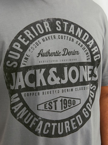Tricou de la Jack & Jones Plus pe gri