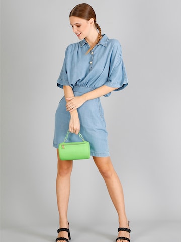 CAFè NOIR Shoulder bag in Green: front