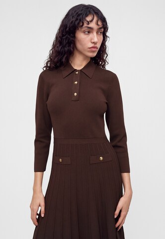 MICHAEL Michael Kors - Vestido de malha em castanho