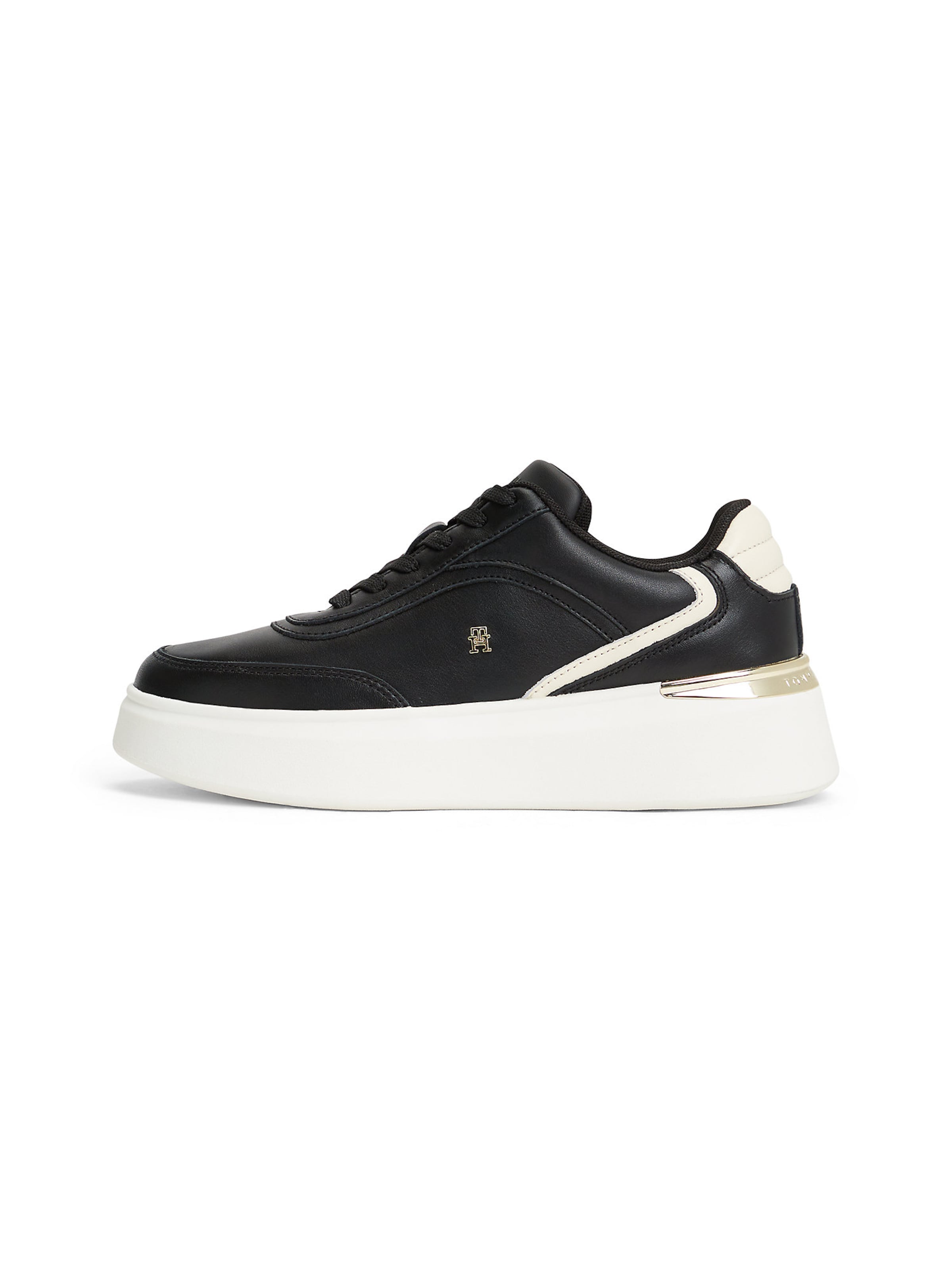 TOMMY HILFIGER Låg sneaker 'CHIC' i svart: framsida