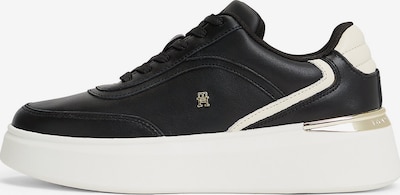 TOMMY HILFIGER Baskets basses 'CHIC' en 36 en noir / blanc, Vue avec produit
