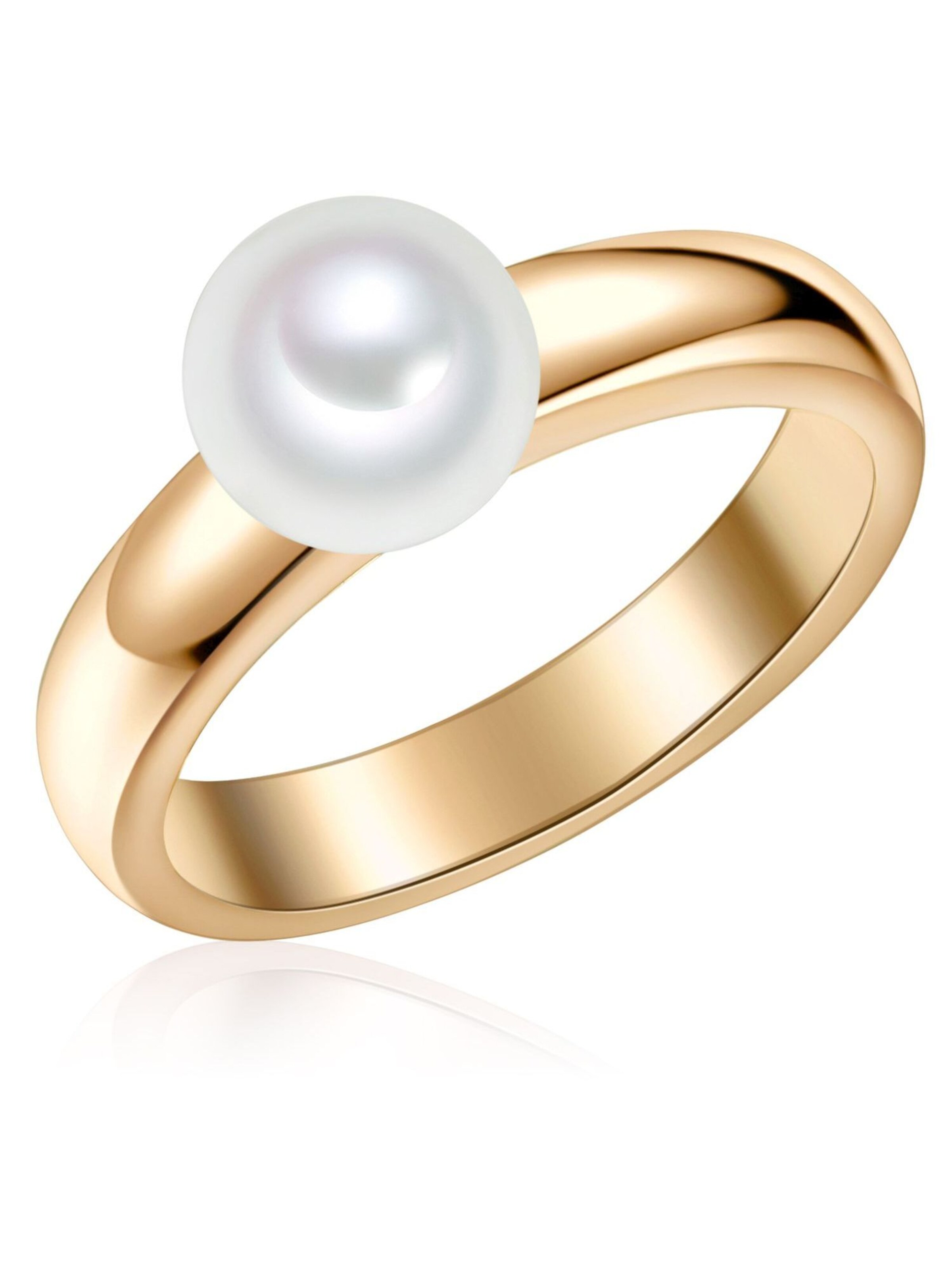 Valero Pearls Ring in Gold: front