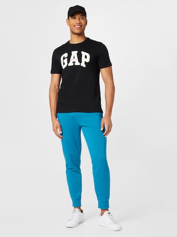 GAP Regular fit Μπλουζάκι σε μαύρο