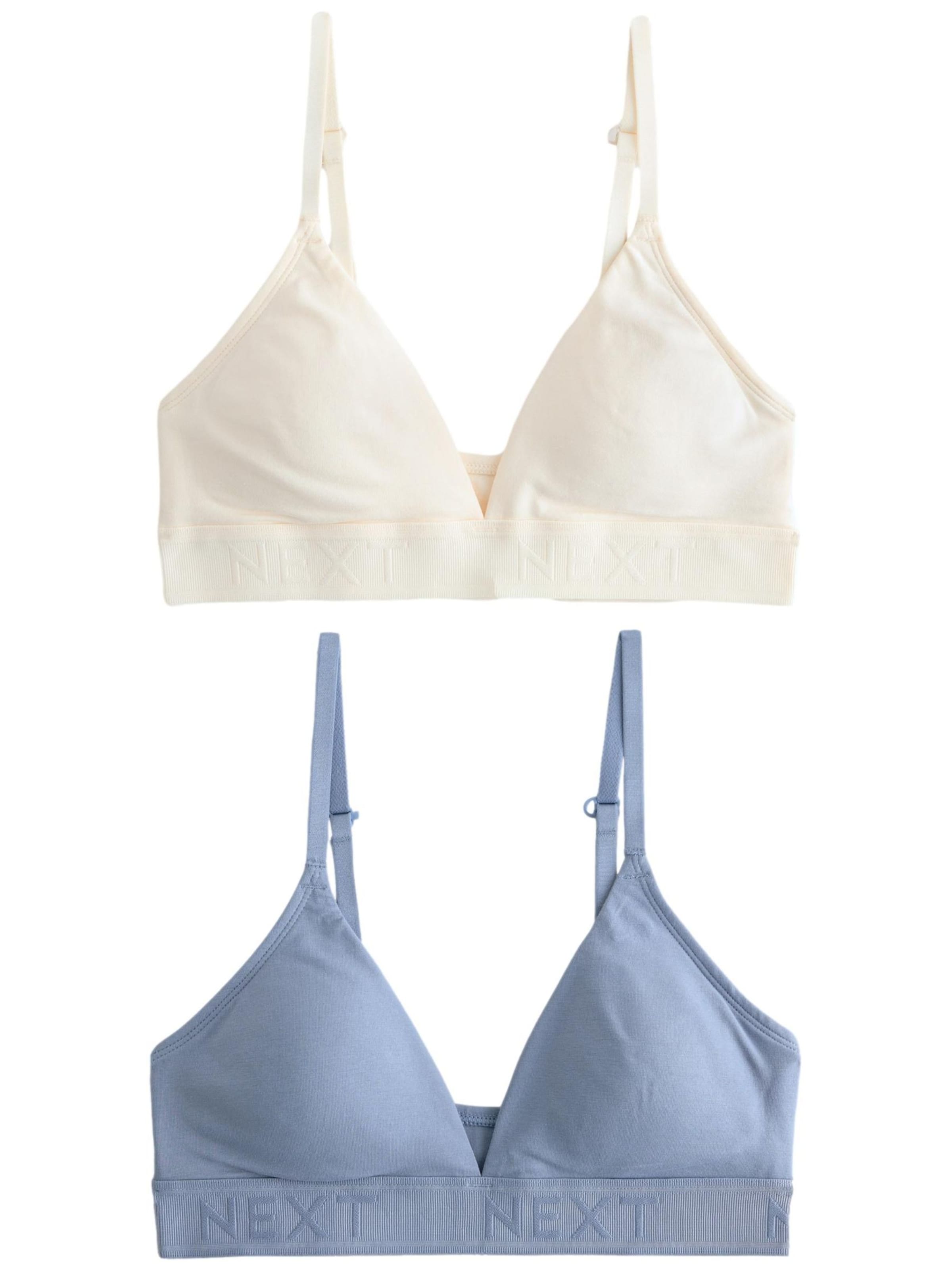 Next Trojúhelníková Podprsenka – béžová: přední strana