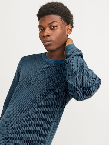 JACK & JONES Trui 'globe' in Blauw