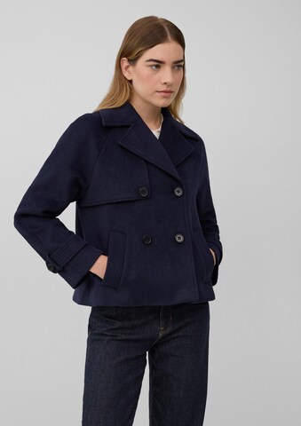 Manteau mi-saison s.Oliver en bleu : devant