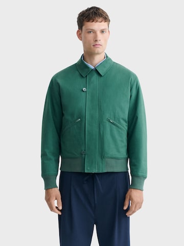 Thinking MU Jacke 'Amir' in Grün: Vorderseite