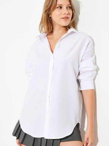 Bianco Lucci Bluse in Weiß