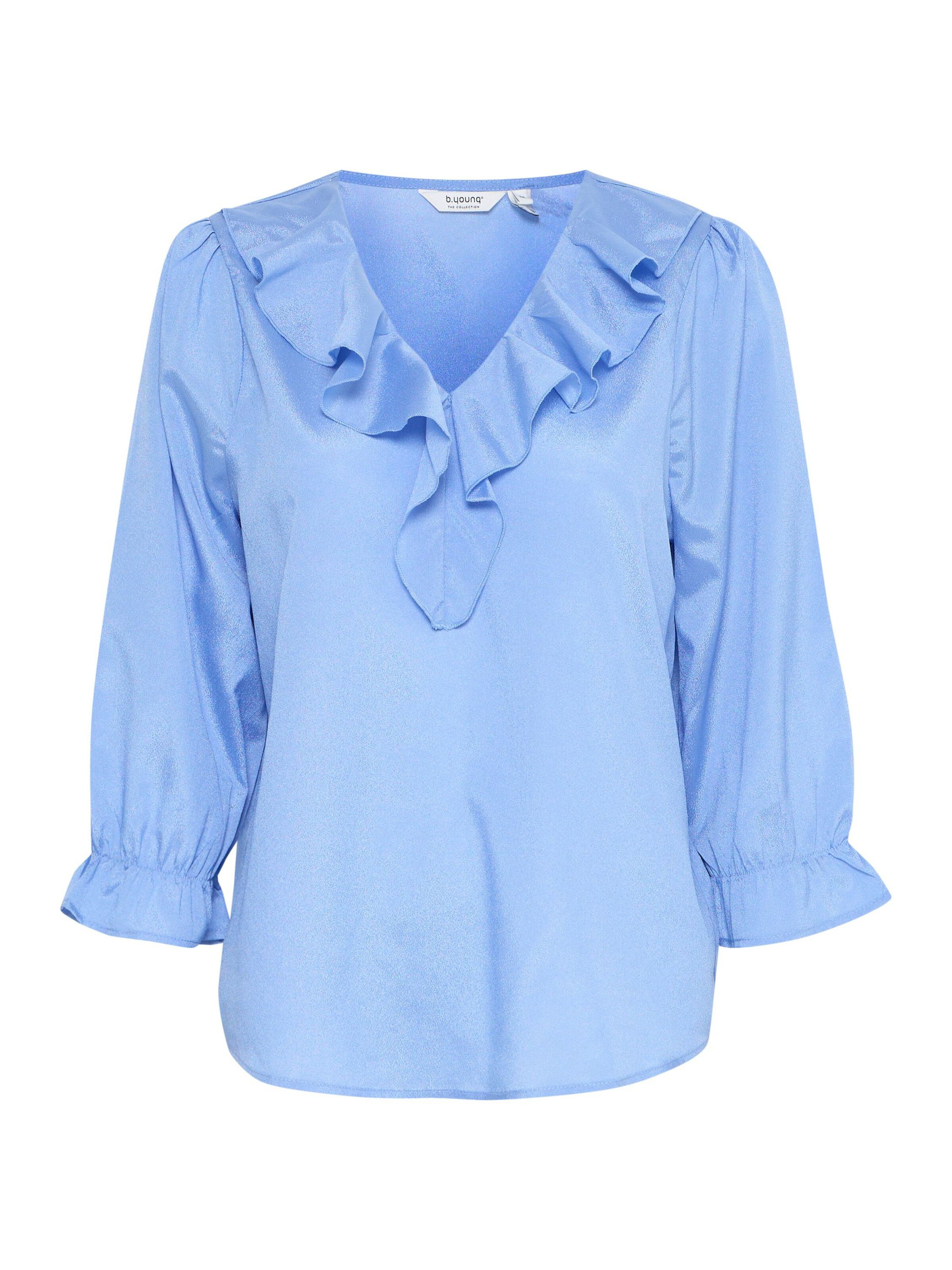 Camicia da donna 'BYHaniko' di b.young in blu: frontale