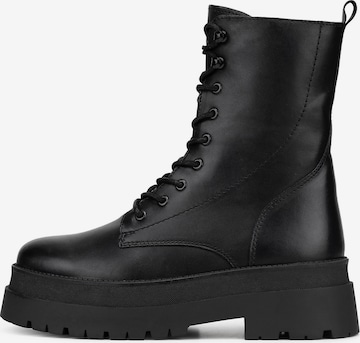 Another A Lace-Up Ankle Boots in Black: front