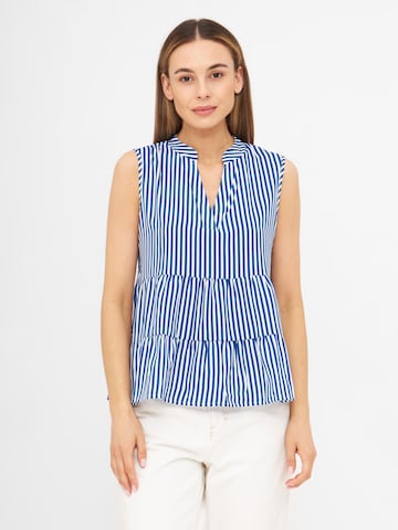 TOOche Blouse 'Venedig' in Blue: front