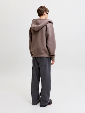 JACK & JONES Wide Leg Bukser 'JPSTBILL BRADLEY' i grå