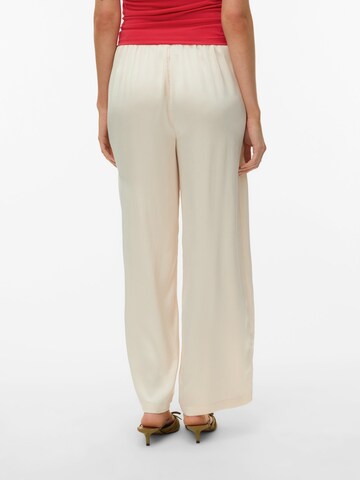 Wide leg Pantaloni 'VMKINSLEY' de la VERO MODA pe bej