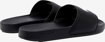 LACOSTE Pantoletter 'Serve Slides 0.0' i sort: forside