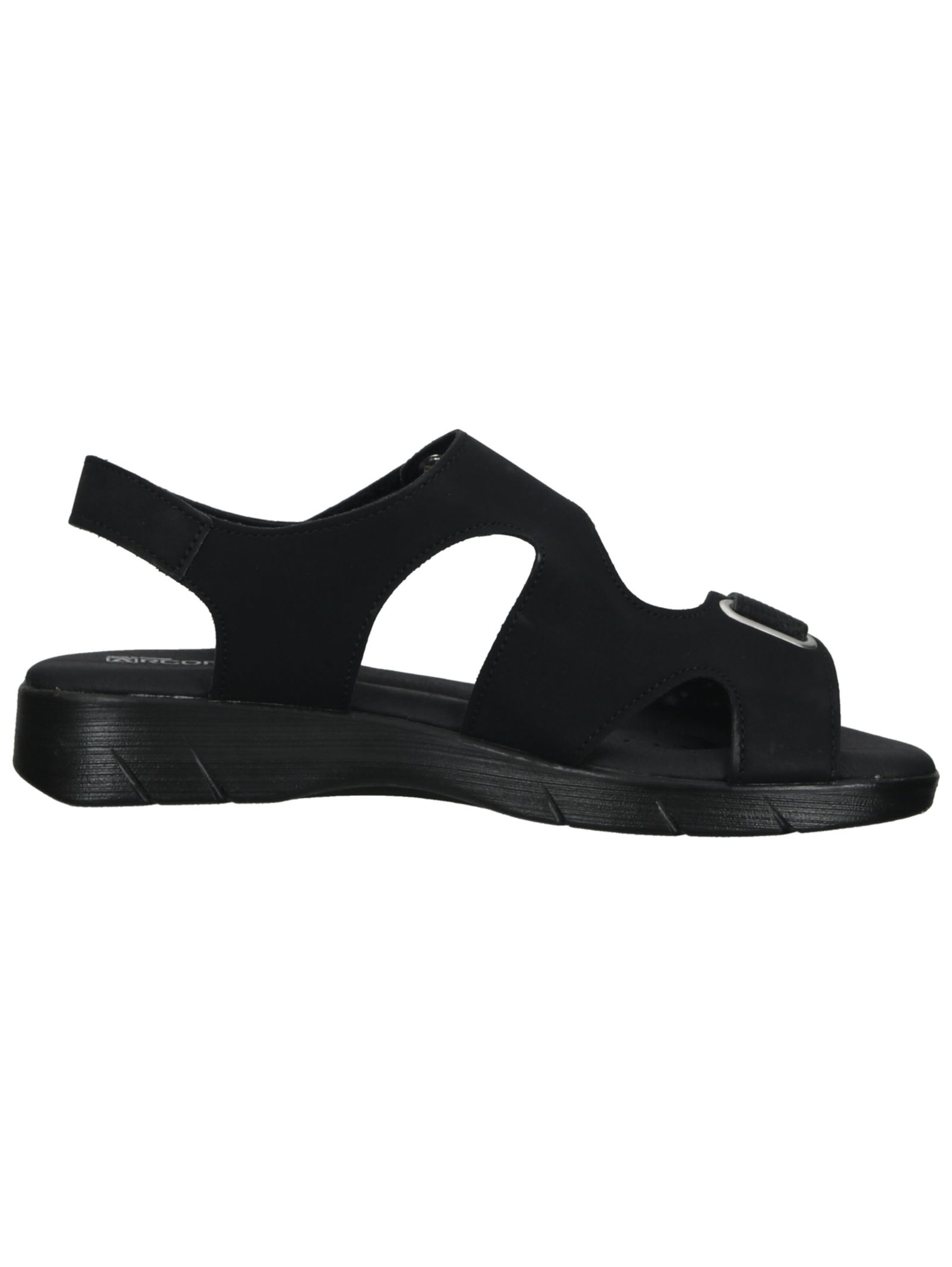 Arcopedico Sandalen met riem in Zwart
