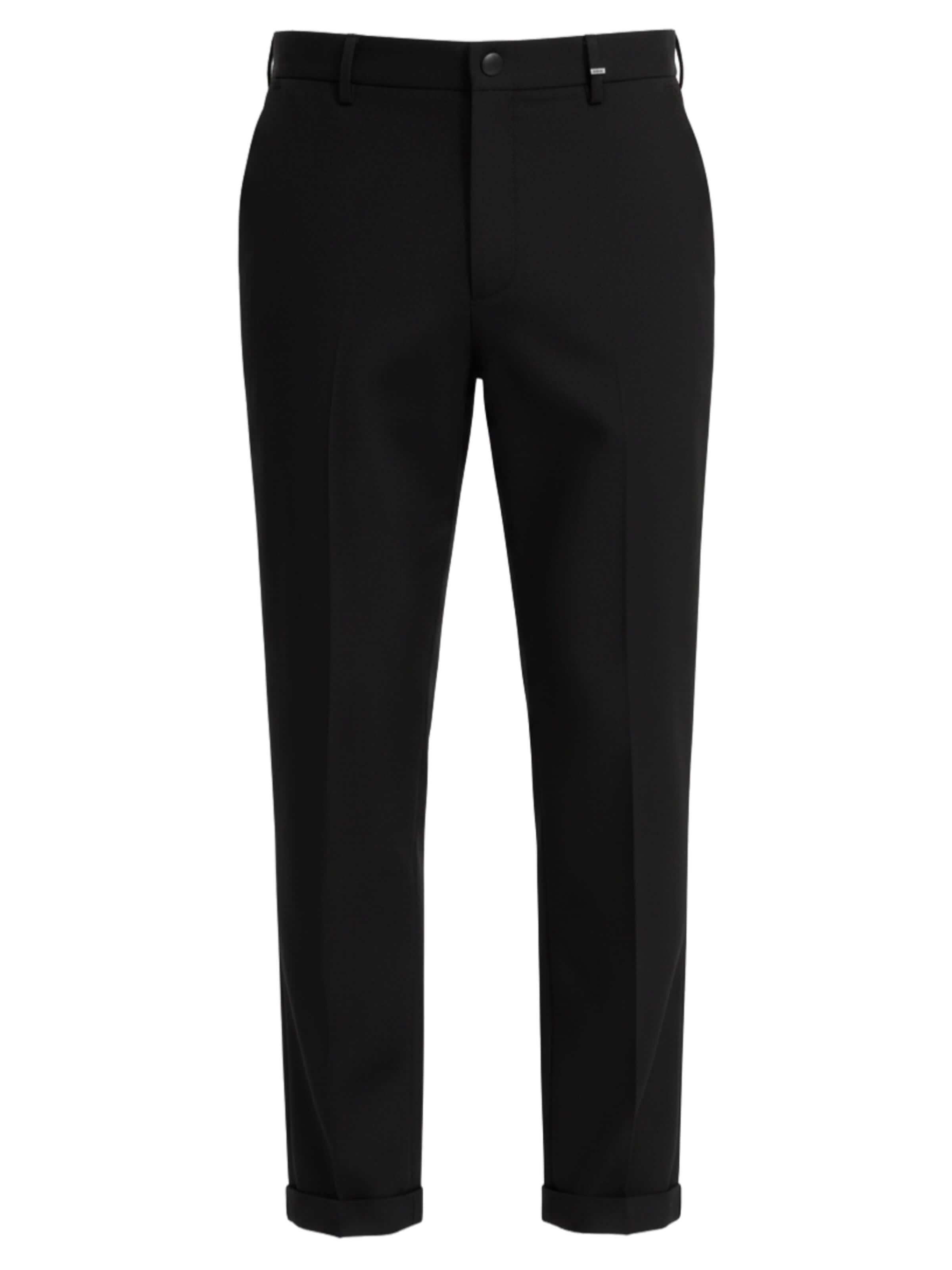 Pantaloni sport de la Ombre pe negru: față