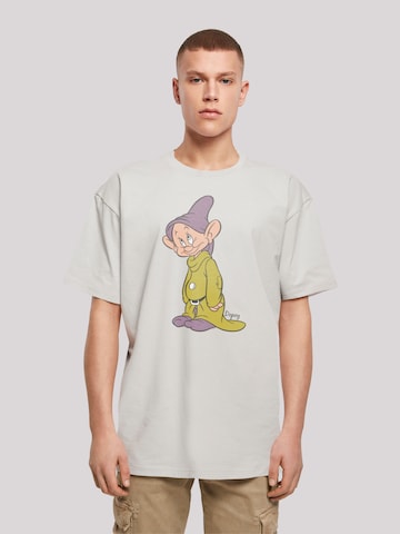 F4NT4STIC Shirt 'Disney Classic Dopey' in Grey: front