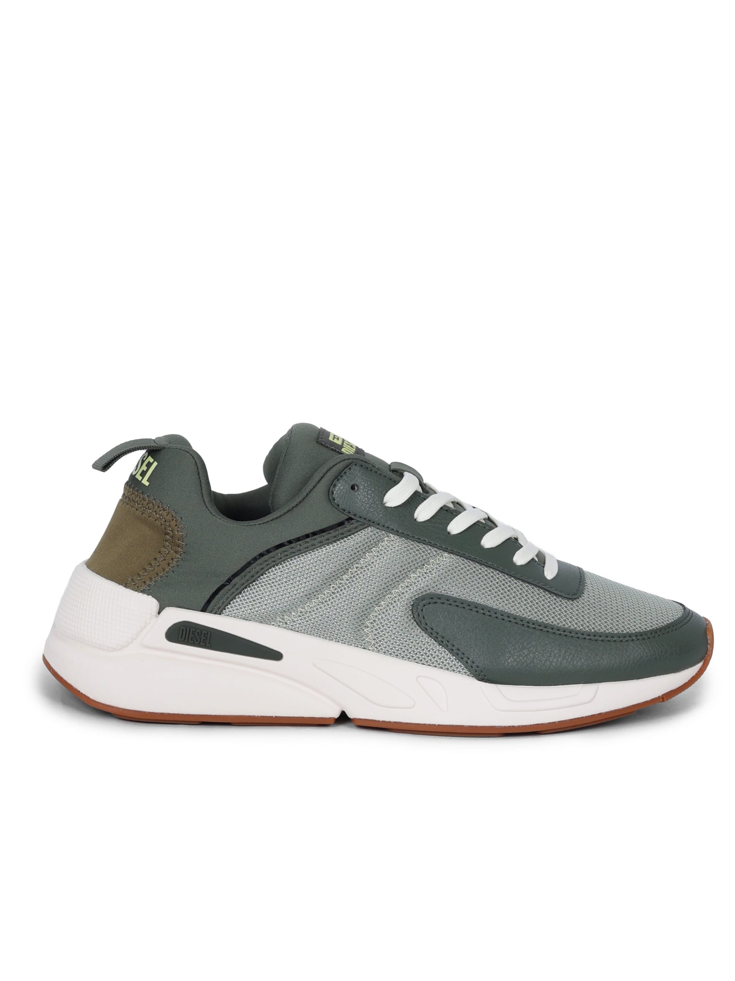 Baskets basses 'S-SERENA LOW' DIESEL en vert : devant
