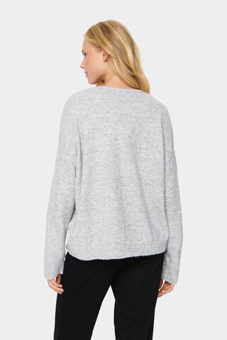 SAINT TROPEZ Cardigan 'Haya' i grå
