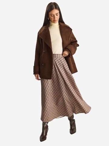 Gonna di Bianco Lucci in marrone
