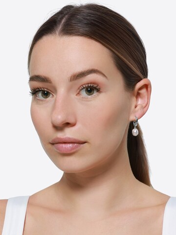 Heideman Oorbellen 'Saga' in Zilver: voorkant